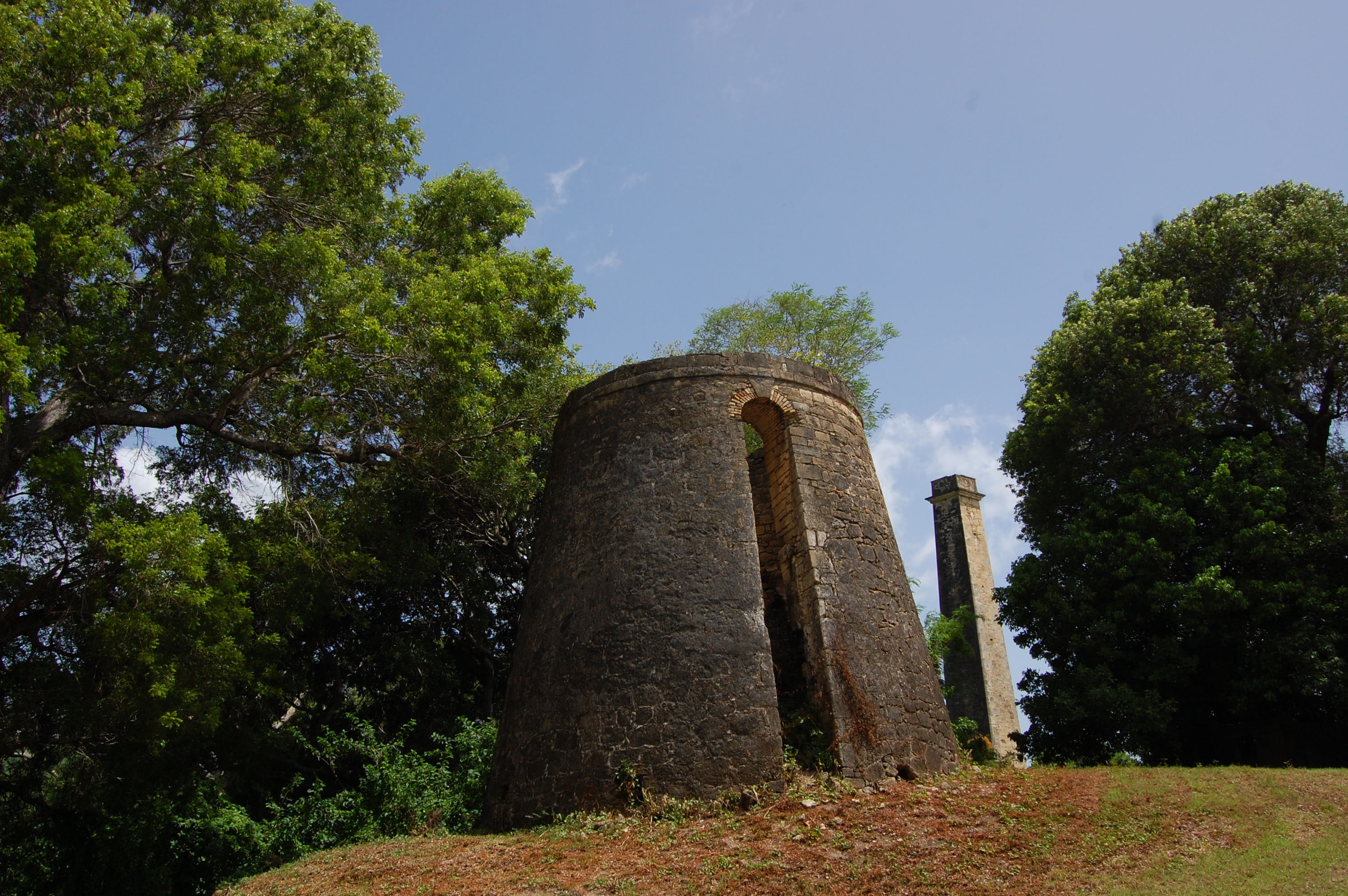 Baron's Castle historic ruin on St. Croix